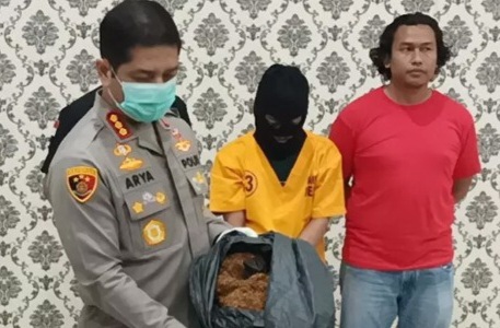 Polisi Gagalkan Peredaran Tembakau Sintetis Senilai Rp1 Miliar di Depok