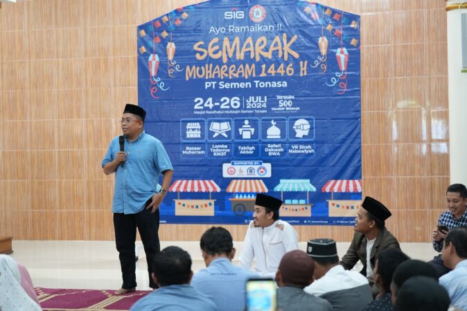 Semarak Muharram 1446 H, PSIT Gelar Tabligh Akbar di Masjid Raodhatul Muttaqin