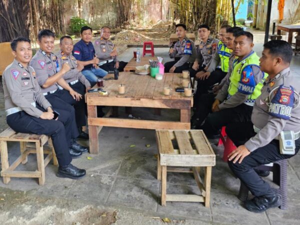 Jelang Operasi Patuh Pallawa, Satlantas Polres Pangkep Jalin Kebersamaan Lewat Coffee Morning