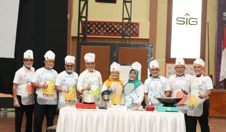 Tonasa Master Chef: Kompetisi Seru Memasak Antar Departemen Semen Tonasa
