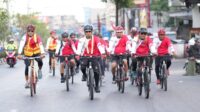 Gowes Santai Merdeka PT Semen Tonasa, Pererat Silaturahmi Karyawan dan Masyarakat