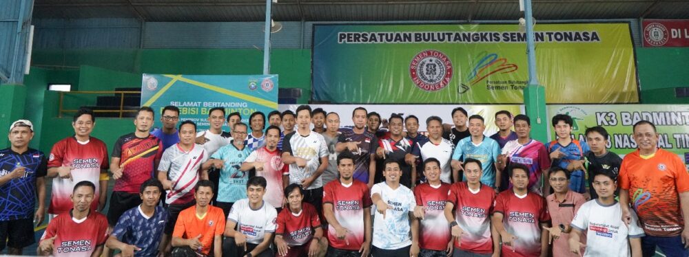 PB Semen Tonasa Gelar Turnamen Badminton dalam Rangka HUT Kemerdekaan