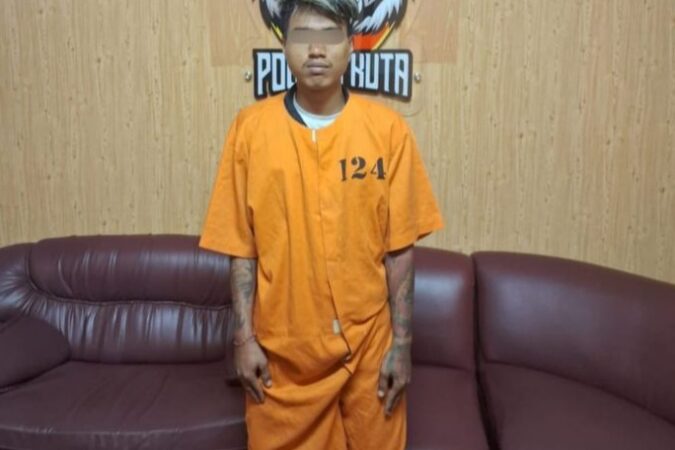 Reskrim Polsek Kuta Amankan Pelaku Pencurian Kalung WNA