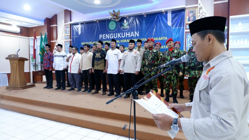 PDPM Solo Kukuhkan 7 Pimpinan Cabang Pemuda Muhammadiyah