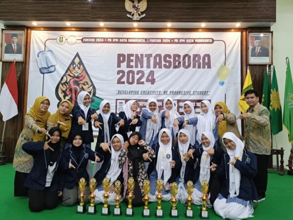 SMP Muhammadiyah PK Borong 10 Prestasi Pentasbora