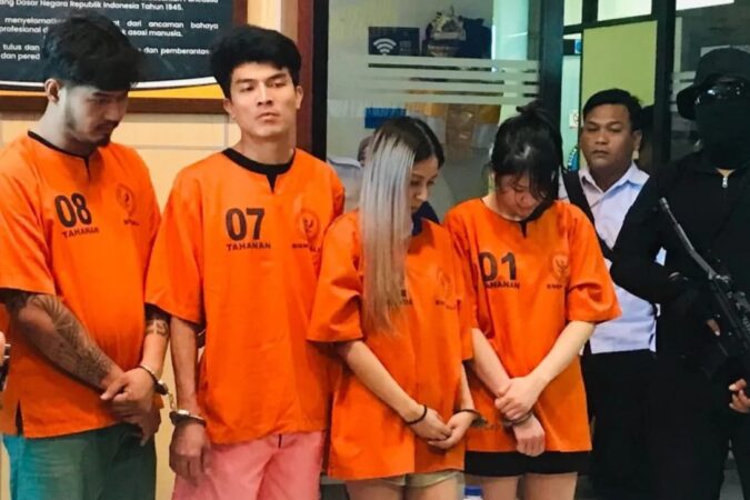 Dua WNA Thailand Ditangkap di Bali, Narkoba Disita