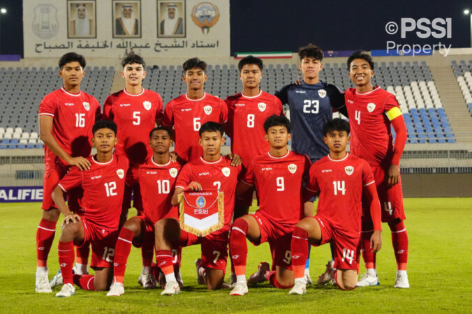 Imbang Lawan Australia, Garuda Muda Lolos ke Putaran Final Piala Asia U17