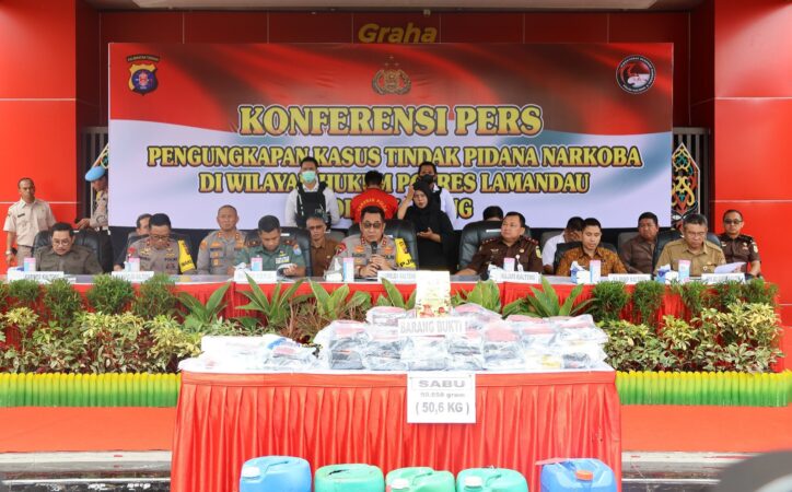 Kapolda Kalteng, Penangkapan 50 Kg Sabu Ancaman Serius