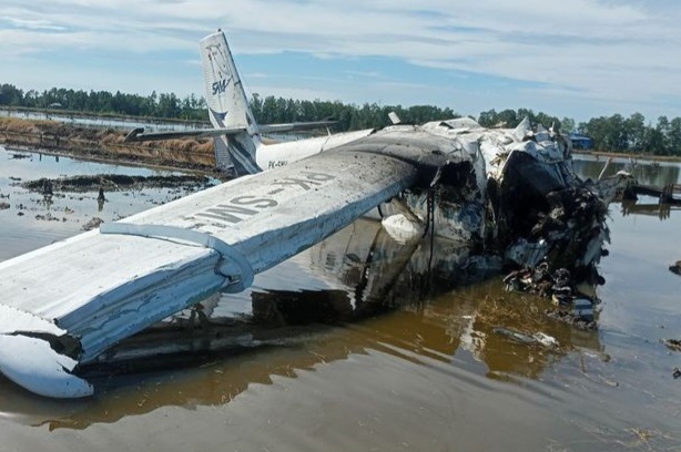 Pesawat SAM Air Jatuh di Gorontalo, Polda Gorontalo Kerahkan Personel Bantu Evakuasi