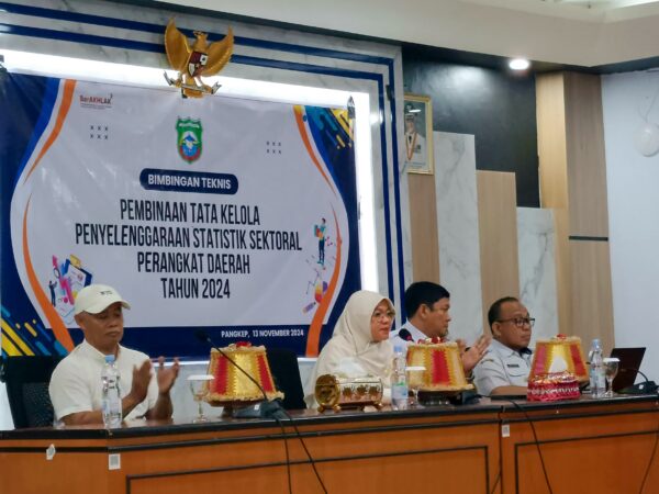 Bimtek Statistik Sektoral Pangkep 2024 Diikuti Semua OPD