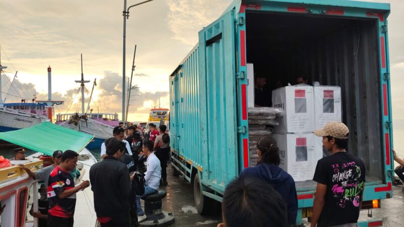 Ketua KPU Pangkep Pastikan Logistik Tiba Tepat Waktu di Pulau Terluar