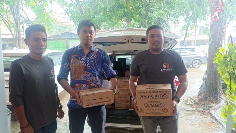 Bawaslu Pangkep Fokus Jaga Kesehatan Pengawas Pemilu dengan Suplai Vitamin