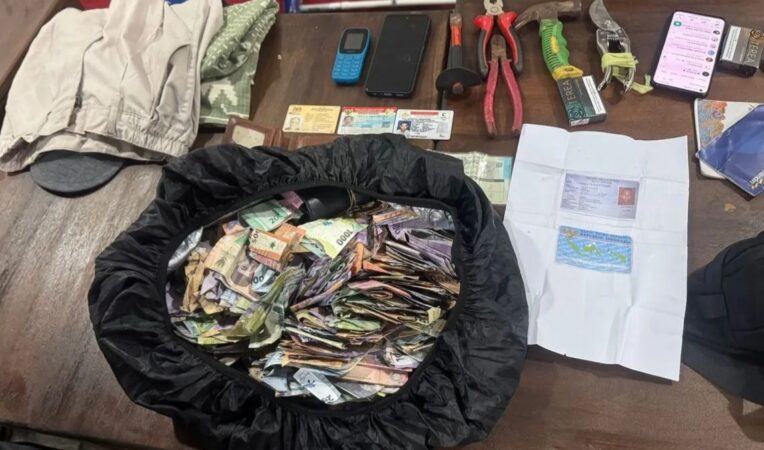 Tim Resmob Polda Malut Tangkap Pelaku Pencurian Kotak Amal