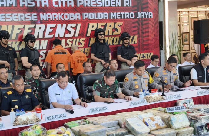 Polisi Sebut Jakarta Masih Jadi Target Utama Peredaran Narkoba