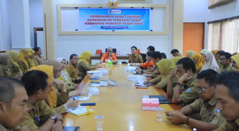 Pjs Bupati Pangkep, SAKIP Harus Berorientasi Manfaat
