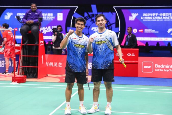 Sabar/Reza Runner Up China Masters 2024