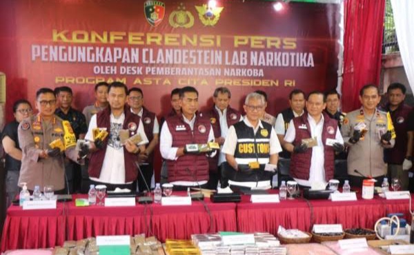 Laboratorium Narkoba di Bali Terbongkar, Rencana Edar Tahun Baru Digagalkan
