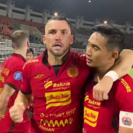 Persija Jakarta Guncang Madura United United 4-1 di Pakansari