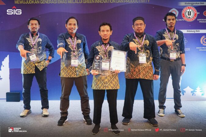Tim Inovasi PT Semen Tonasa Raih 4 Platinum dan 1 Gold di TKMPN XXVIII 2024