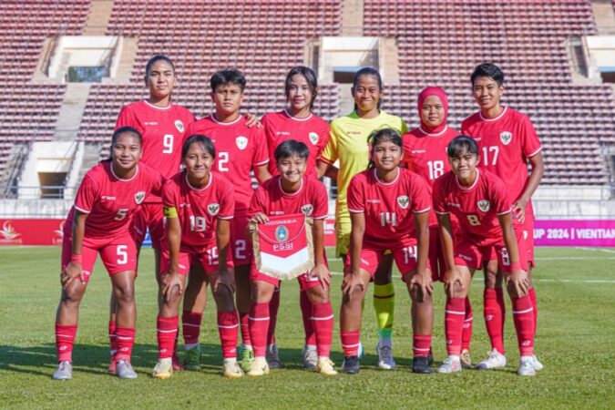 Final Piala AFF Putri 2024: Indonesia Vs Kamboja