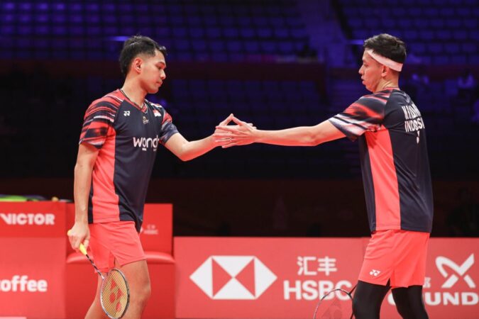 BWF World Tour Finals 2024: Fajar/Rian Lolos ke Semifinal Berkat Mundurnya Pasangan Tuan Rumah
