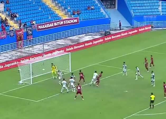 PSM Makassar Unggul Duluan, PSS Sleman Balas di Injury Time