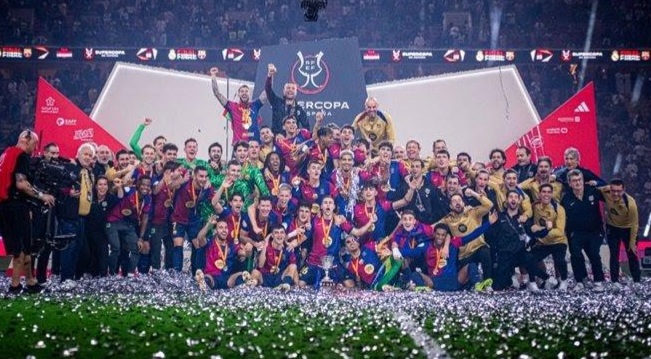 Barcelona Juara Piala Super Spanyol 2025
