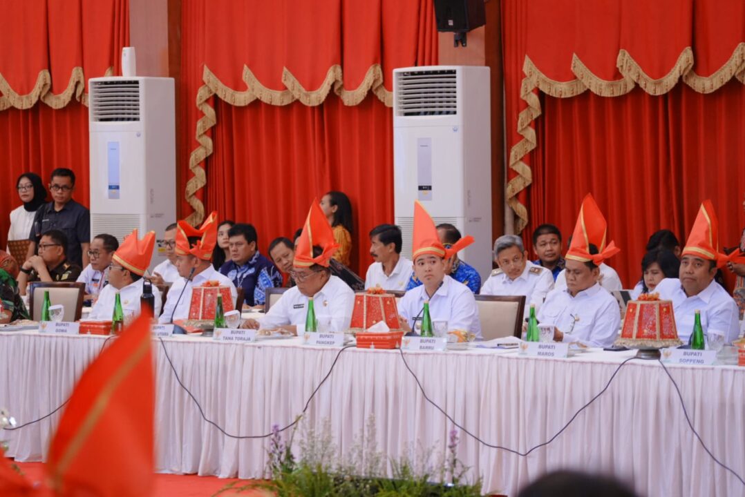 Bupati MYL Hadiri Rakor Pangan di Makassar