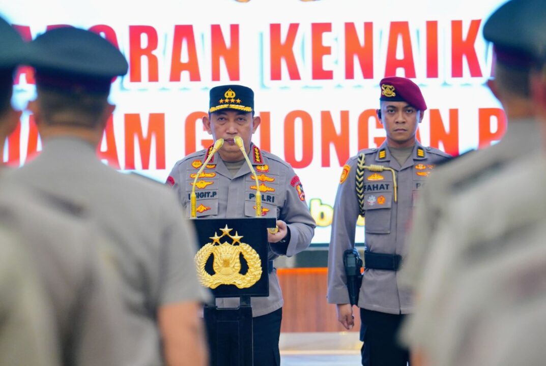 Kapolri Resmi Lantik 22 Pati dalam Upacara Korps Rapor