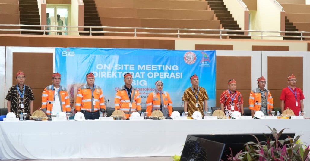 PT Semen Tonasa Kembali Jadi Tuan Rumah On-Site Meeting Direktorat Operasi SIG