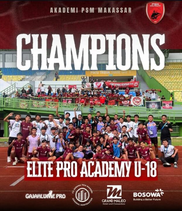 Final Liga EPA 2025: PSM U-18 Juara Setelah Kalahkan Persija Jakarta