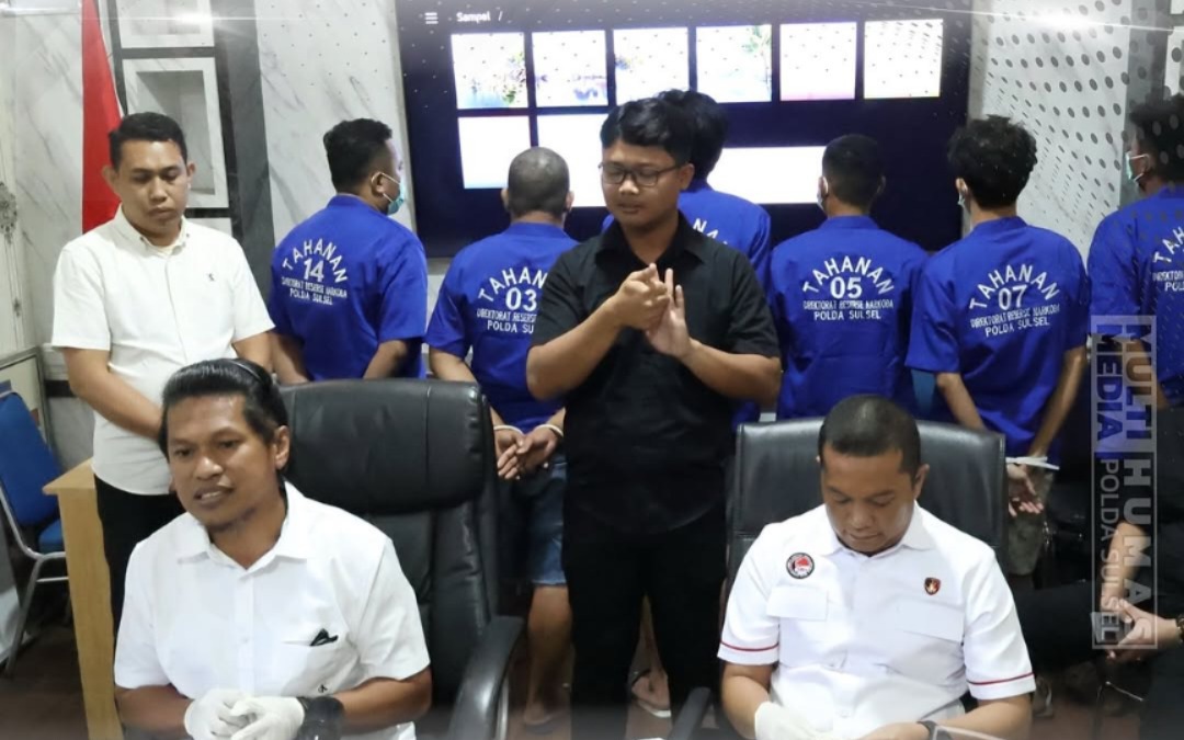 Polda Sulsel Ungkap Jaringan Sabu di Dua Kabupaten