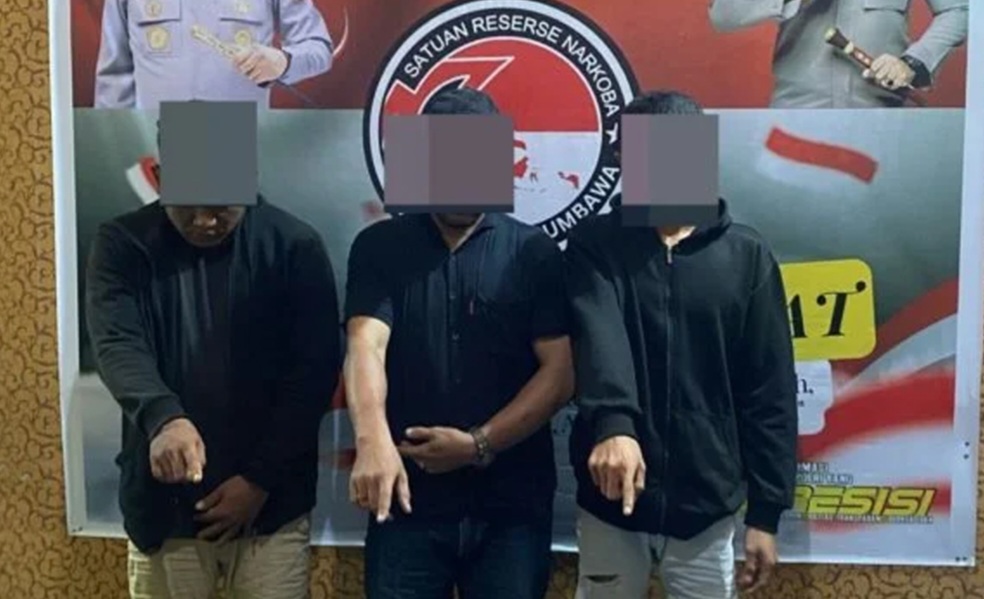 Polisi Gerebek Pesta Sabu di Alas, Tiga Pria Diamankan
