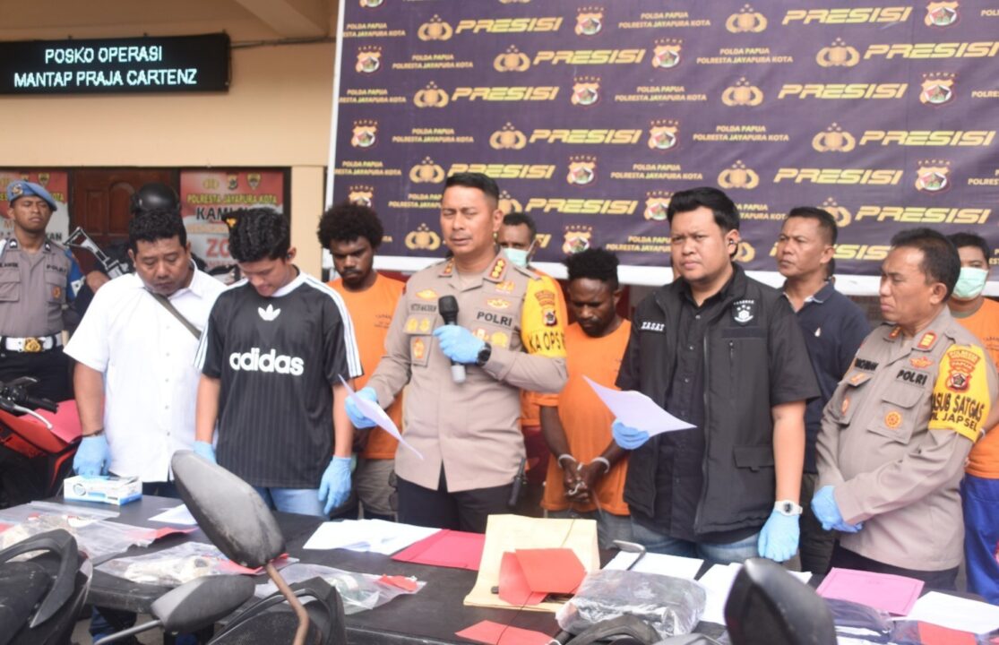 Polisi Tangkap Perusuh di Expo Waena