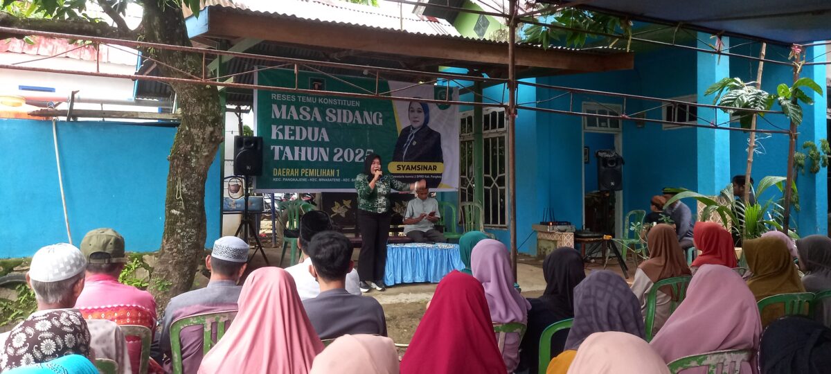 Anggota DPRD Pangkep Syamsinar Gelar Reses di Tekolabbua, Dengarkan Keluhan dan Aspirasi Warga