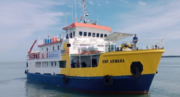 Mudik Gratis Kapal Arwana Resmi Berlayar ke Pulau Sabutung & Balang Lompo