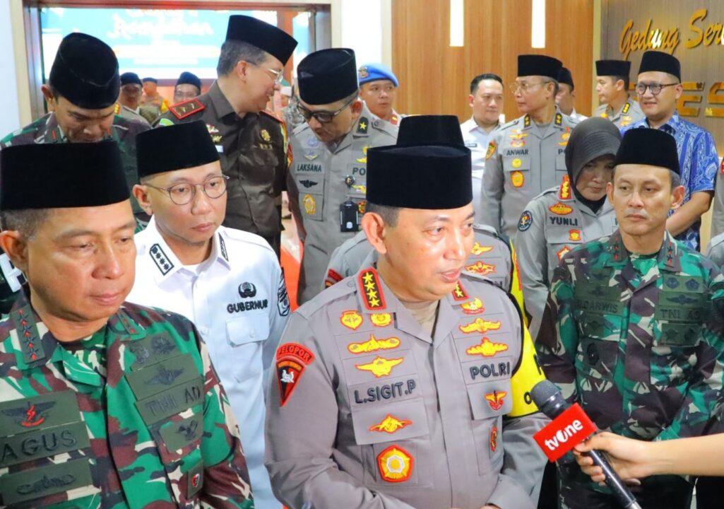 Kapolri dan Panglima TNI Hadiri Safari Ramadhan di Lampung
