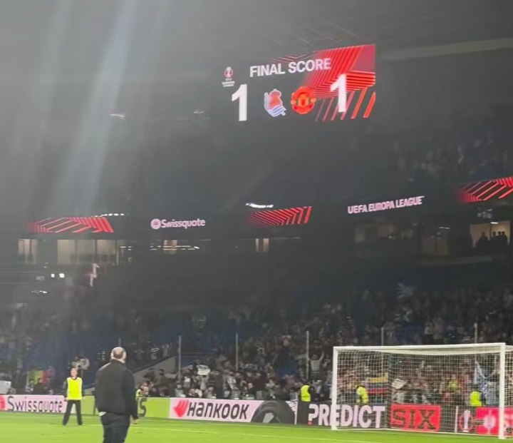 Real Sociedad Gagalkan Kemenangan MU