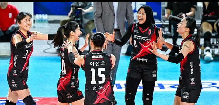 Red Sparks Geser Hyundai Hillstate Usai Hantam AI Peppers 3-0
