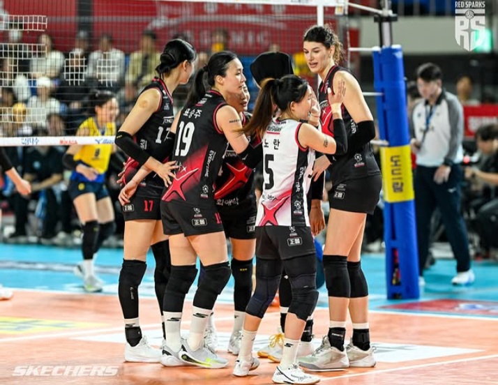 Red Sparks Lolos ke Final V-League Usai Kalahkan Hillstate