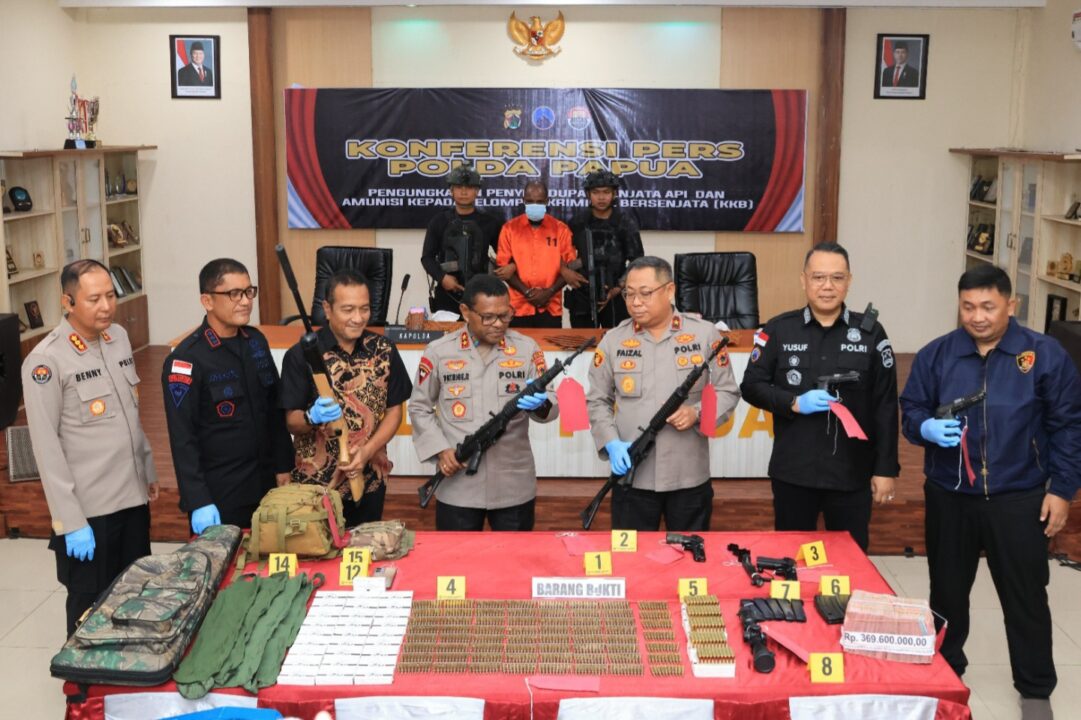 Satgas Damai Cartenz Bongkar Jaringan Penyedia Senjata untuk KKB