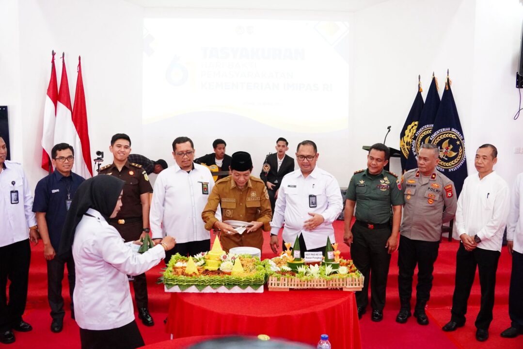 Rutan Pangkajene Gelar Tasyakuran Puncak Hari Bhakti Pemasyarakatan Ke-61