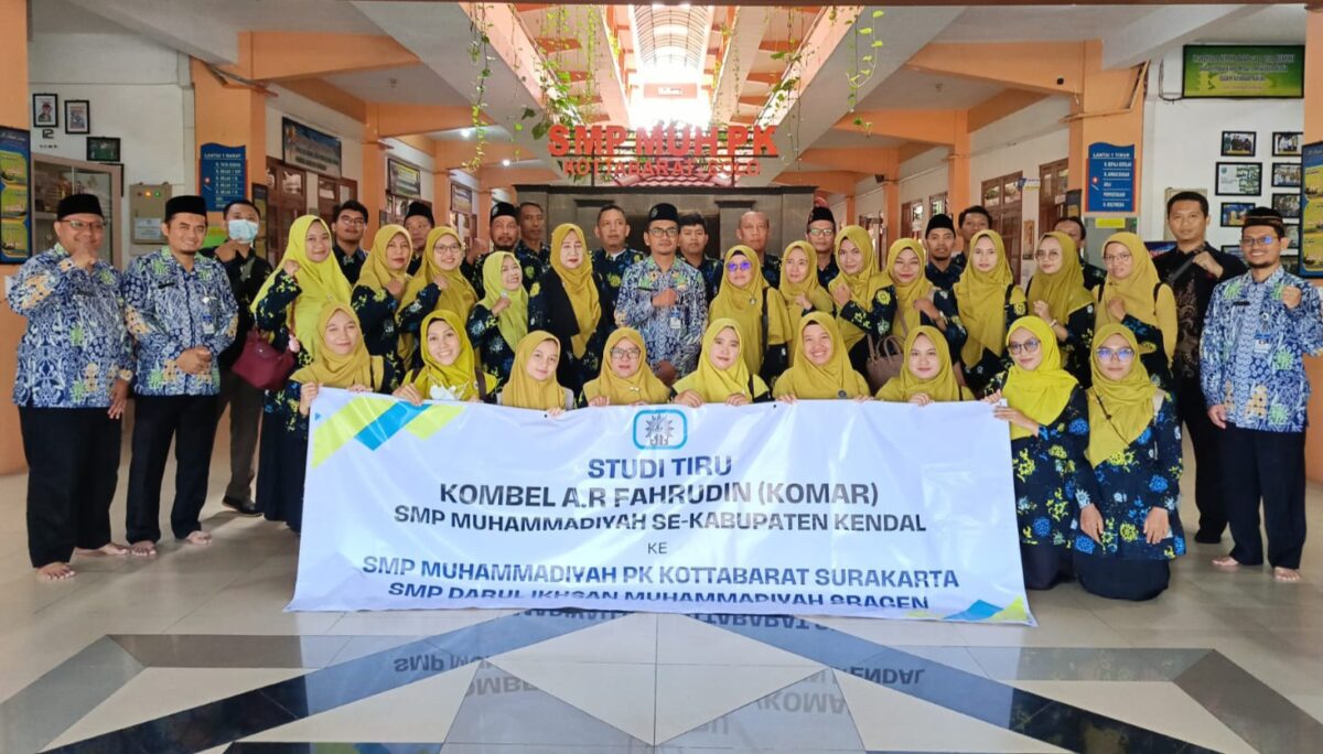 MKKS SMP Muhammadiyah Kendal Studi Tiru ke SMP Muhammadiyah PK Kottabarat Surakarta
