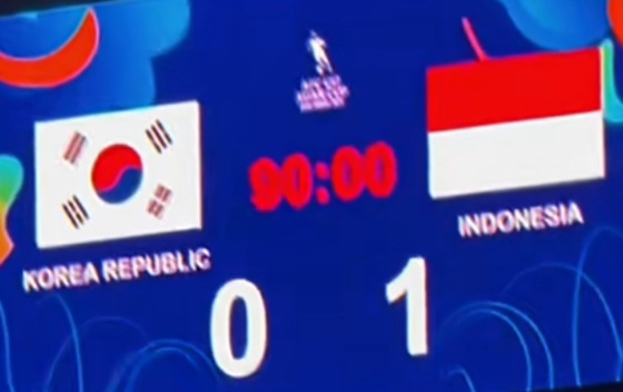 Timnas Indonesia U-17 Kejutkan Korea Selatan di Laga Perdana Piala Asia
