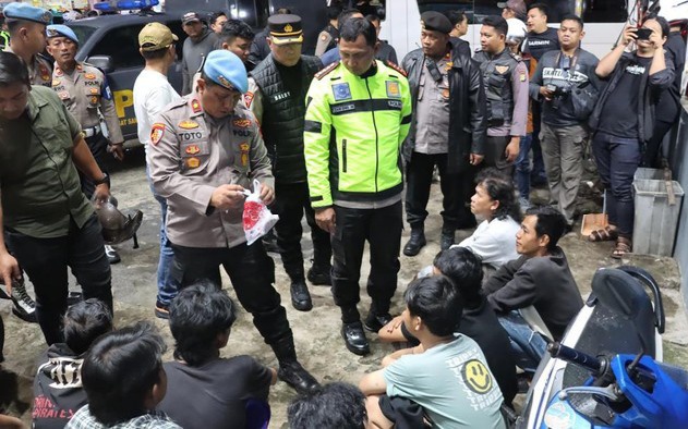 37 Anggota Ormas Ditangkap di Ciledug, 13 di Antaranya Saat Pesta Miras
