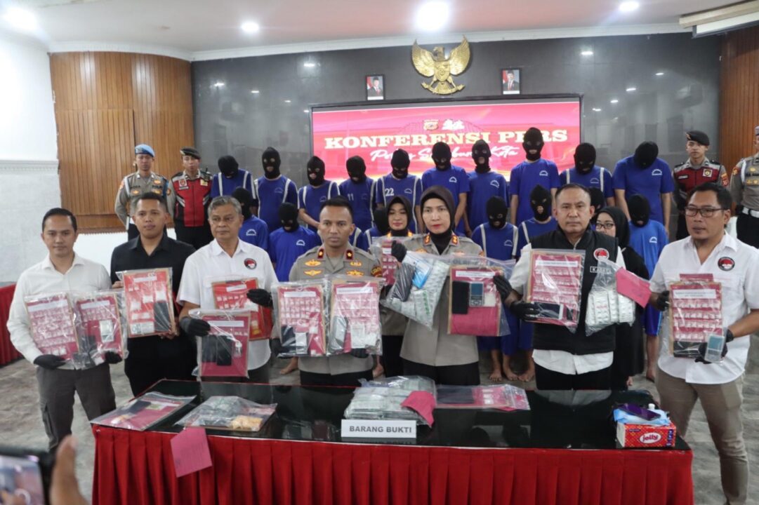 Polres Sukabumi Kota Ungkap 16 Kasus Narkoba dan Obat Berbahaya