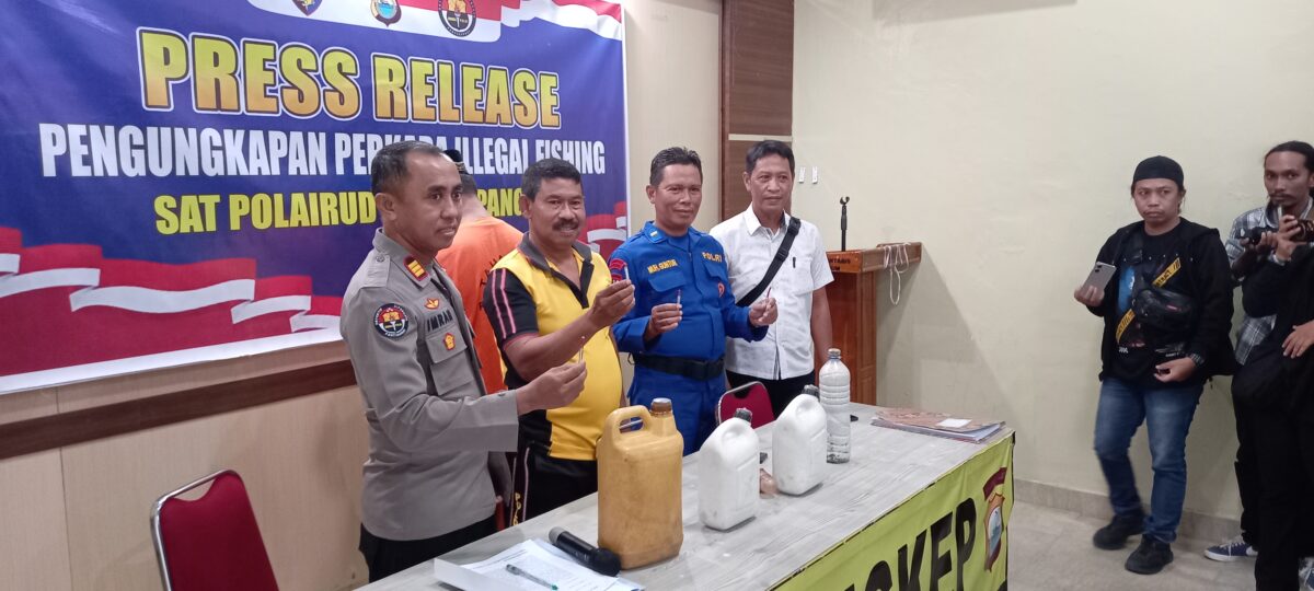 Nelayan Pulau Pandangan di Tangkap Saat Bawa Bom Ikan