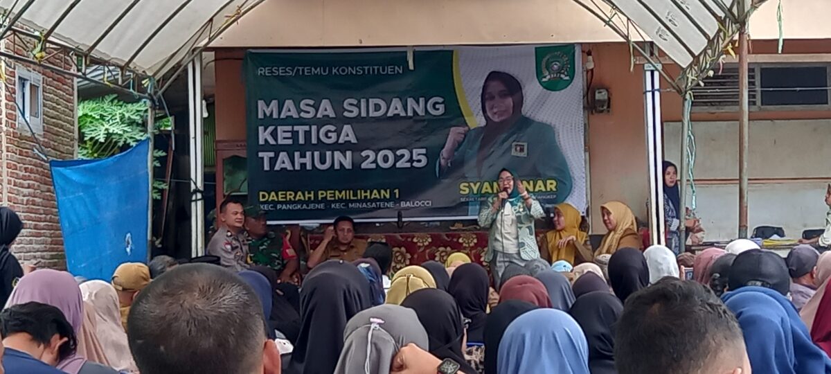 Warga Curhat Jalan Rusak Pasar Mangkrak, Syamsinar Siap Perjuangkan Aspirasi di DPRD Pangkep