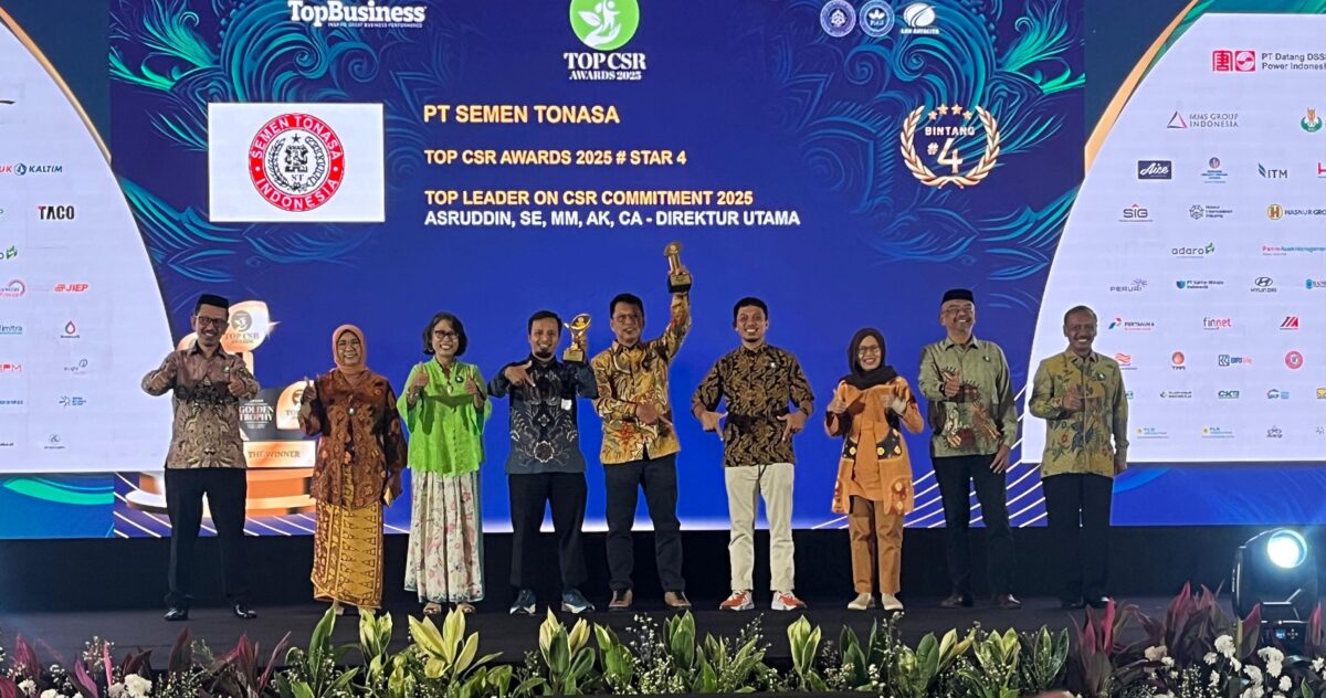 PT Semen Tonasa Raih TOP CSR Awards 2025