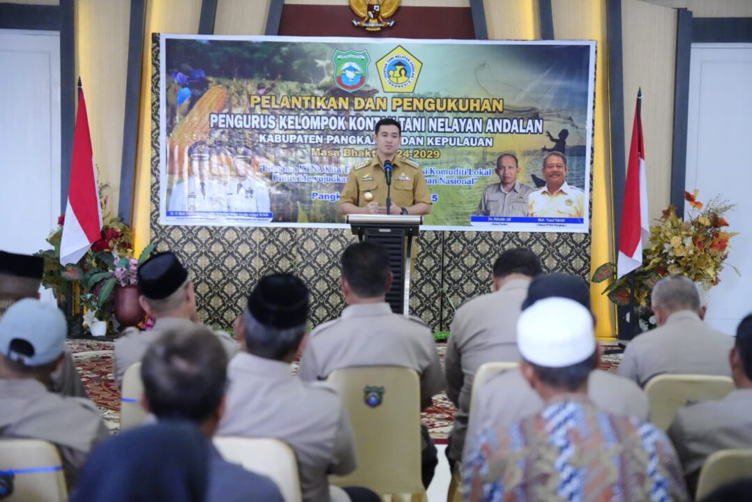 50 Pengurus KTNA Pangkep Resmi Dilantik, Siap Kawal Aspirasi Petani dan Nelayan
